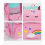 Unicorn School Backpack - Pink - Image 4