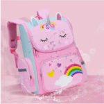 Unicorn School Backpack - Pink - Image 5