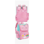 Large Unicorn Backpack- Blue - Image 14