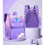 Large Unicorn Backpack- Purple - Image 4