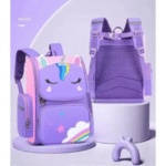 Large Unicorn Backpack- Blue - Image 6