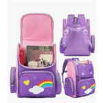 Large Unicorn Backpack- Purple - Image 6