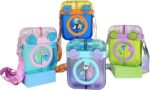 Creative Washing Machine Shaped Water Bottles with Straw,Leak Proof Cute Plastic Bottles with Adjustable Shoulder Strap, Juice Drinking Bottles for Outdoor Sports Travel - Image 6