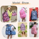 Geometric-Print Backpack and Lunch-Bag Set for Students - Image 6