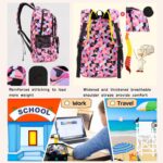 Geometric-Print Backpack and Lunch-Bag Set for Students - Image 7