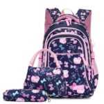 3 piece set school Backpack Kids Bookbags Set for Girls - Image 6