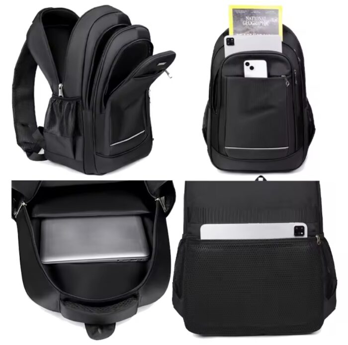 Men's Backpack College Backpack Large Capacity Backpack - Image 4