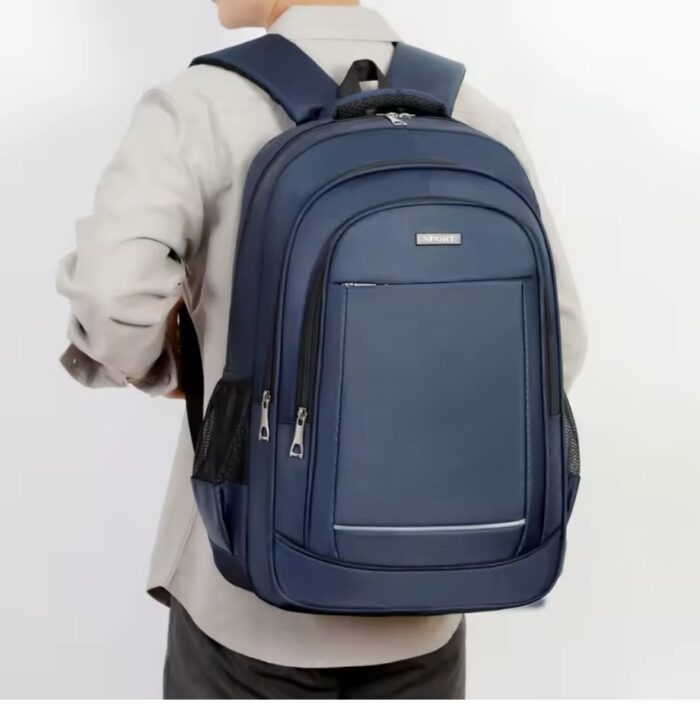 Men's Backpack College Backpack Large Capacity Backpack - Image 2