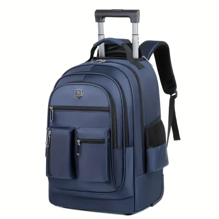 Multifunctional large capacity business, school and travel rolling backpack - Image 12