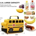 Yellow School bus Lunch Box - Image 2